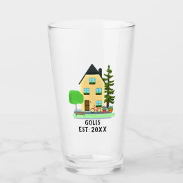Copo De Pint Novo Lar / Presente Personalizado de Aquecimento