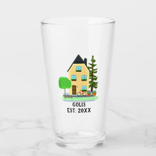 Copo De Pint Novo Lar / Presente Personalizado de Aquecimento