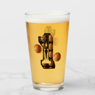 Copo De Pint Número Um De Basquete,