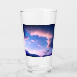 Copo De Pint Nuvens cor-de-rosa