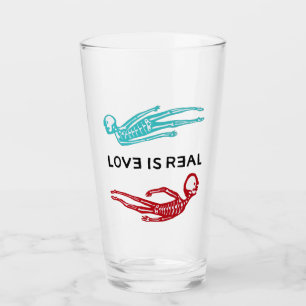 Copo De Pint O amor é vidro de pinta real