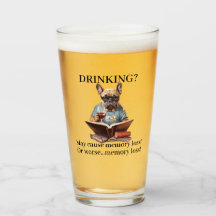 O Bebendo de leitura francês pode causar perda de 