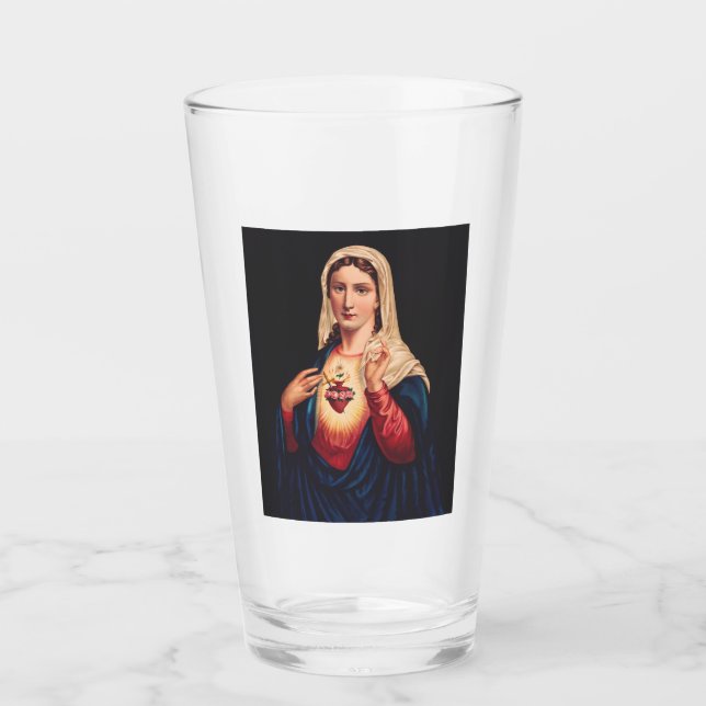 Copo De Pint O Coração Imaculado de Maria (Frente)