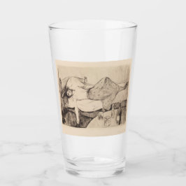 Copo De Pint O dia seguinte (por Edvard Munch)