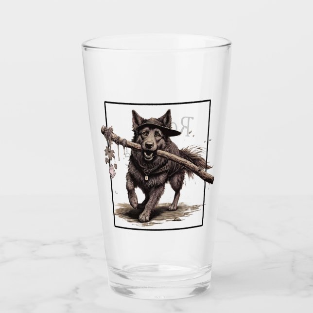Copo De Pint O Druid, Rogue e Rye Pint Glass (Frente)