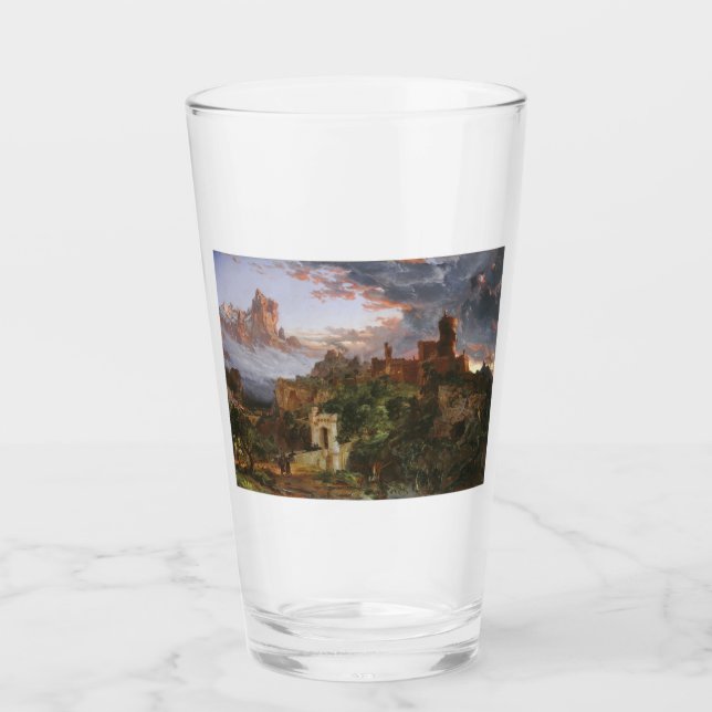 Copo De Pint O Espírito da Guerra (Batalha num Castelo Medieval (Frente)