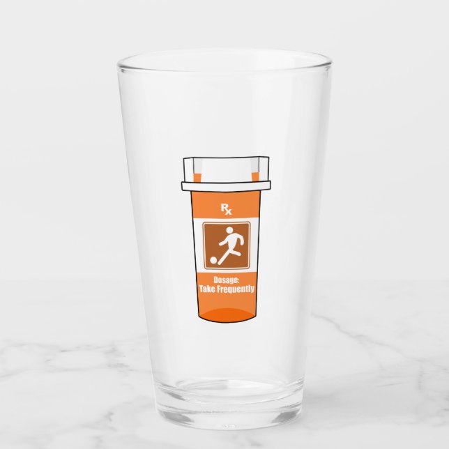 Copo De Pint O Futebol é Minha Droga (Frente)
