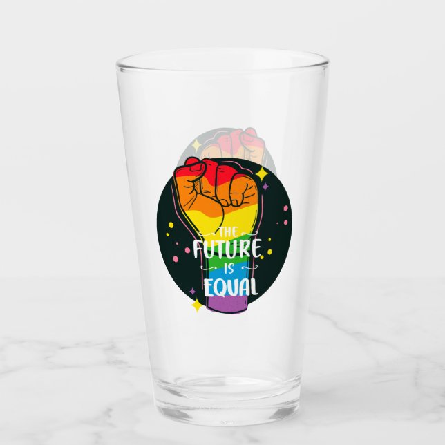 Copo De Pint O Futuro É Igual À Pressão (Frente)
