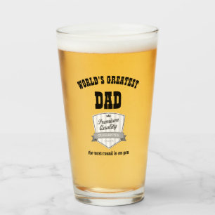 Copo De Pint O GRANDE PAI dos mundos - presentes da CERVEJA
