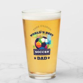 Copo De Pint O melhor Dia de os pais de Pai de futebol do mundo