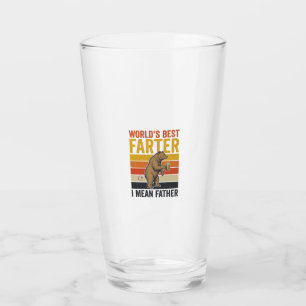 Copo De Pint O Melhor Flatulento do Mundo Pai Urso Engraçado