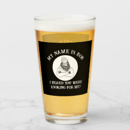 Copo De Pint O Meu Nome É Bob Bigfoot Encontraste-Te Cerveja