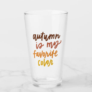 Copo De Pint "O Outono É Minha Cor Favorita"