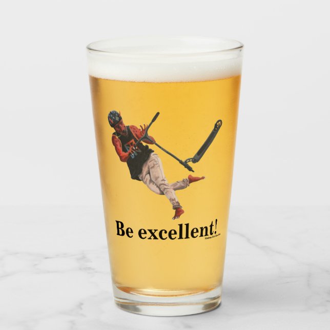 Copo De Pint O patinete de Kobold engana o vidro de bebendo da (Frente (Preenchido))