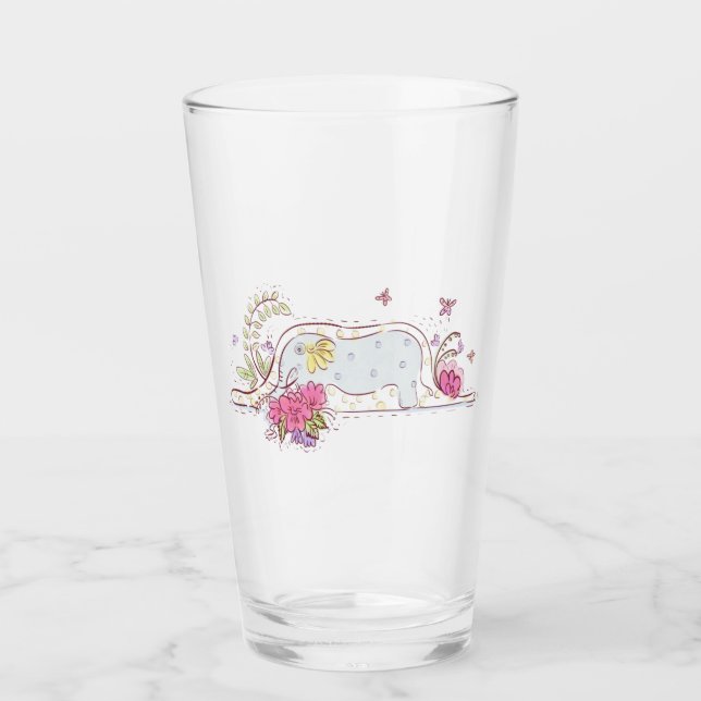 Copo De Pint O Pequeno Príncipe Glass Tumbler (Frente)