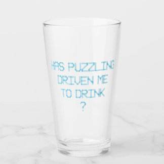 COPO DE PINT O PUZZLING ME CONDUZIU A BEBER?