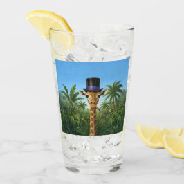 Copo De Pint O Retiro Tropical da Girafa Distinta