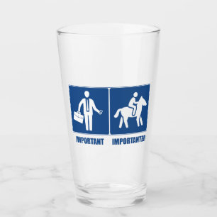 Copo De Pint O Trabalho É Importante, Os Cavalos São Importan