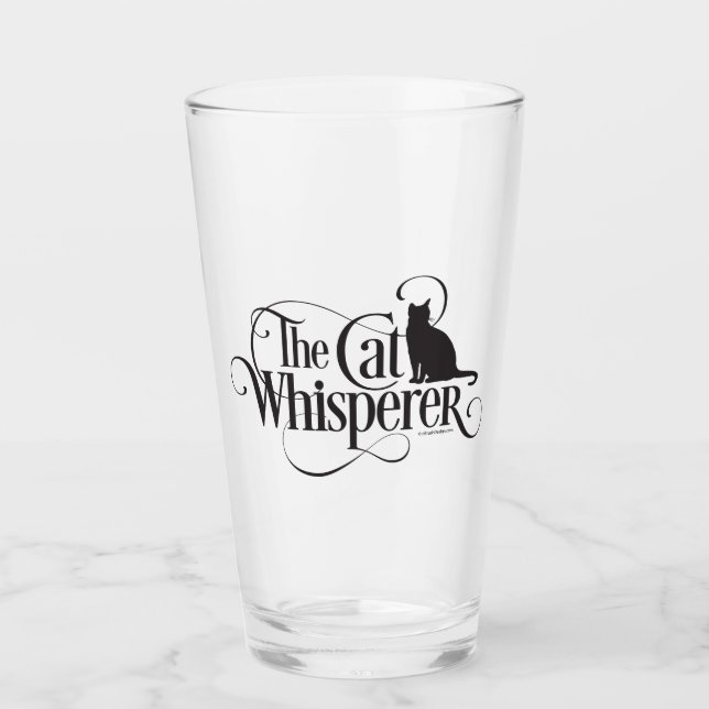 Copo De Pint O Whisperer do gato (Frente)