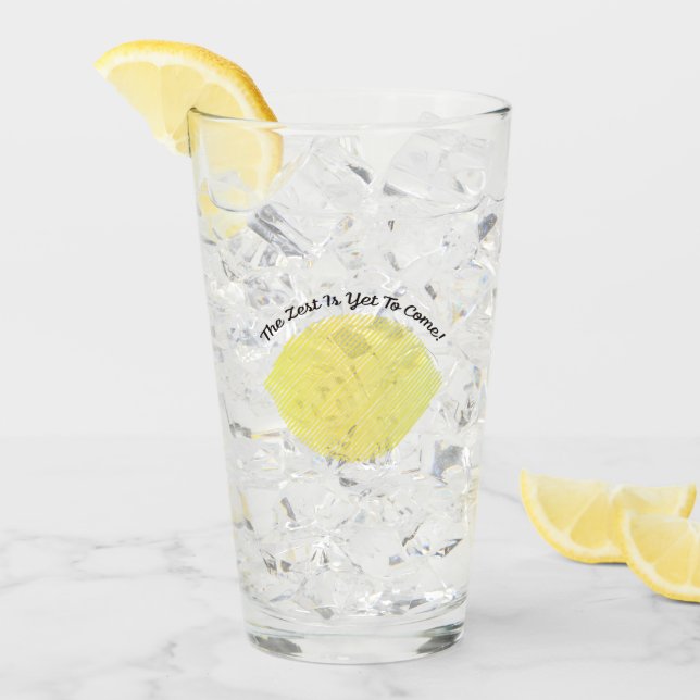 Copo De Pint O Zest ainda está para vir Lemon (Gelo frontal)