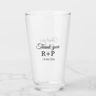 Copo De Pint Obrigado adicionar letra inicial do nome do casal