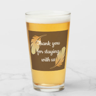 Copo De Pint Obrigado Apreciação De Aluguer De Férias Da Casa C