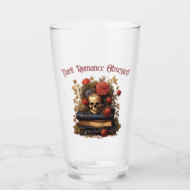 Copo De Pint Obsedado com Romance Sombrio (Frente)