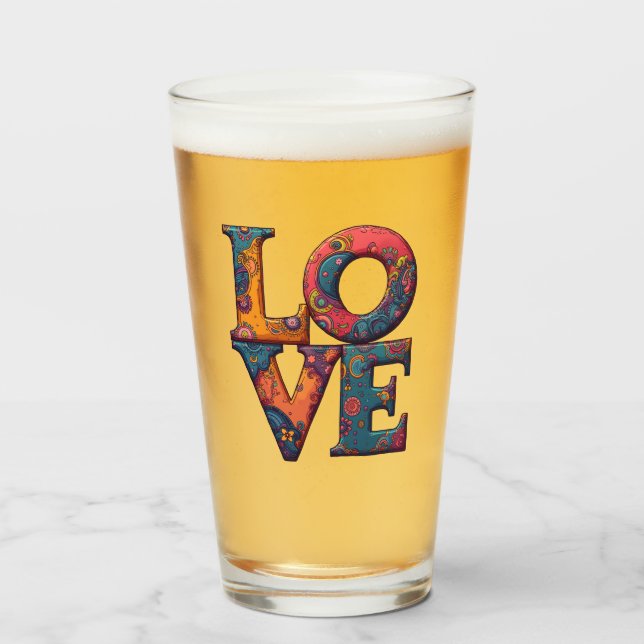 Copo De Pint Óculos de bebendo (Frente (Preenchido))