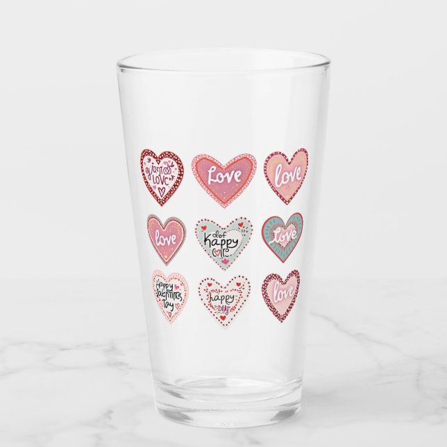 Copo De Pint Óculos de bebendo (Frente)