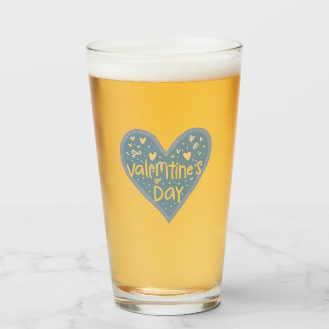 Copo De Pint Óculos de bebendo (Frente (Preenchido))