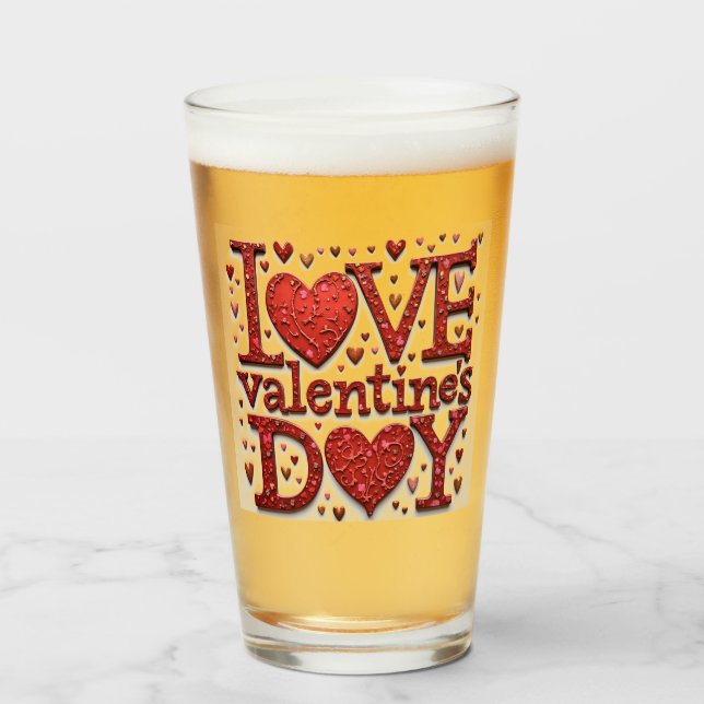 Copo De Pint Óculos de bebendo (Frente (Preenchido))