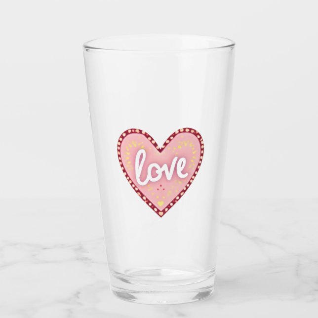 Copo De Pint Óculos de bebendo (Frente)