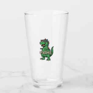 Copo De Pint Óculos de sol de dinossauro vintage camisa de dese