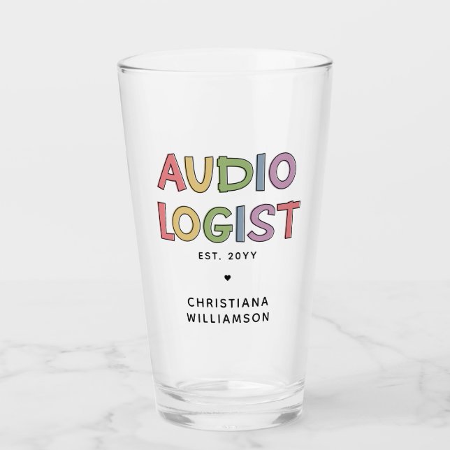 Copo De Pint Oferta Personalizada de Audiologia para Graduação (Frente)