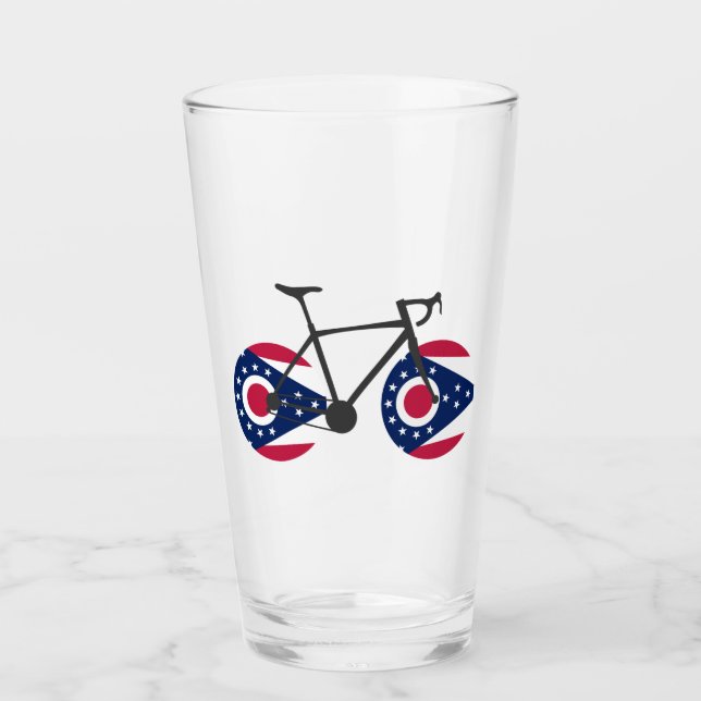 Copo De Pint Ohio Flag Cycling (Frente)