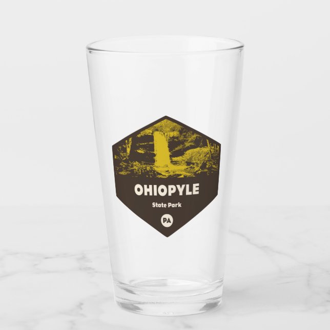 Copo De Pint Ohiopyle State Park Pensilvânia (Frente)