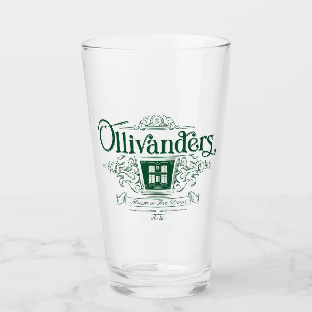 Copo De Pint OLIVANDERS™ Fabricantes de Varinhas Finas (Frente)