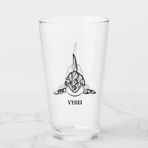 Copo De Pint Orca Tribal Negra