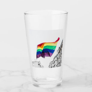 Copo De Pint Orgulho de Sinalizador Arco-Íris