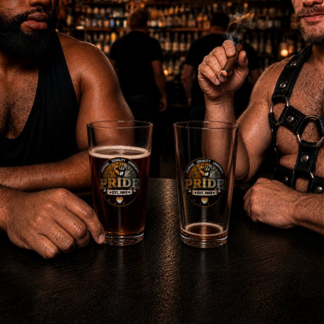 Copo De Pint Orgulho de Urso est. 1969 (Criador carregado)