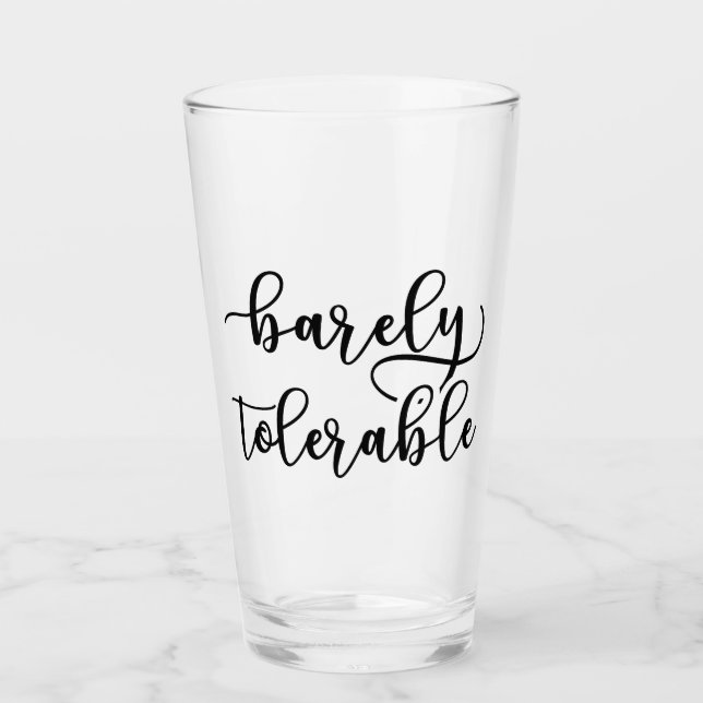 Copo De Pint Orgulho E Preconceito - Mal Tolerável I (Frente)