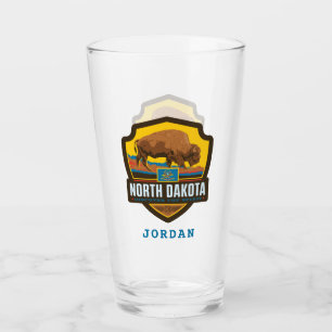 Copo De Pint Orgulho Estatal   Dakota do Norte
