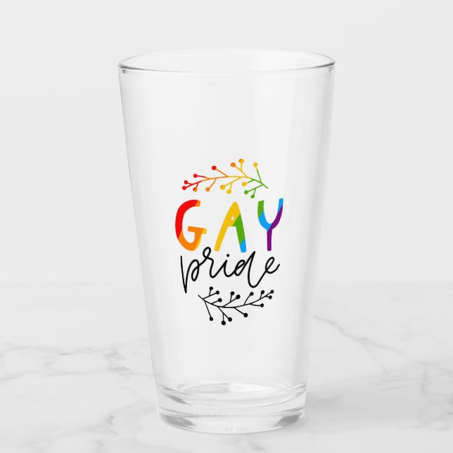 Copo De Pint Orgulho gay (Frente)
