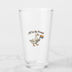 Copo De Pint Orgulhoso Desfile do Orgulho do Ganso Camisa Vinta