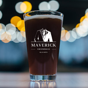 Copo De Pint Os melhores Padrinhos de casamento do Homem elegan