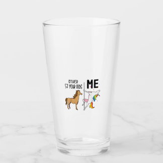 Copo De Pint Other Unicorn 57 Year Olds Birthday And Me Gift Fo