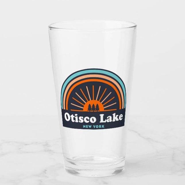 Copo De Pint Otisco Lake New York Rainbow (Frente)