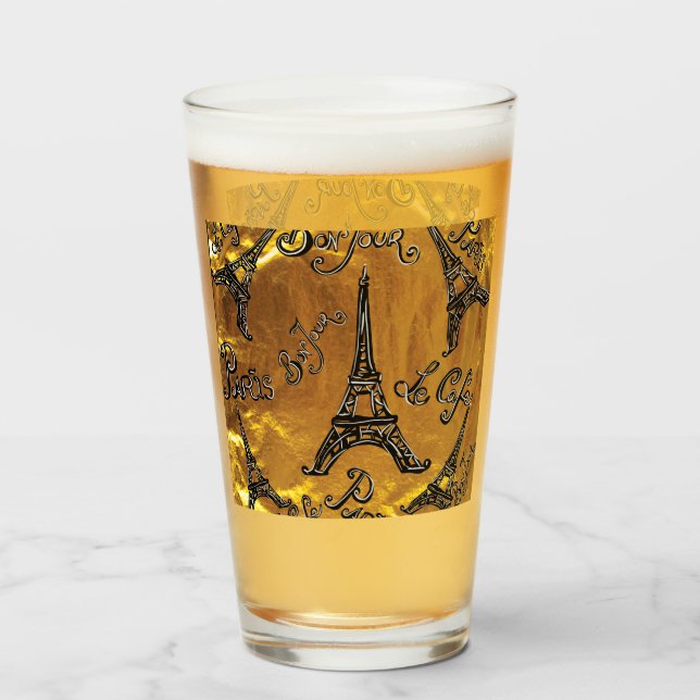 Copo De Pint Ouro (Frente (Preenchido))