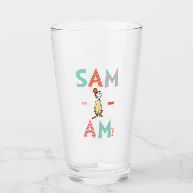Copo De Pint Ovos Verdes e Presunto | Sam-I-Am (Frente)