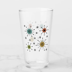Copo De Pint Padrão de Estrela Explosiva Atômica do Meio do Séc